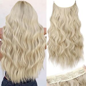 Hair Extensions Transparent Headband 4 Secure Clips, 19D184H006
